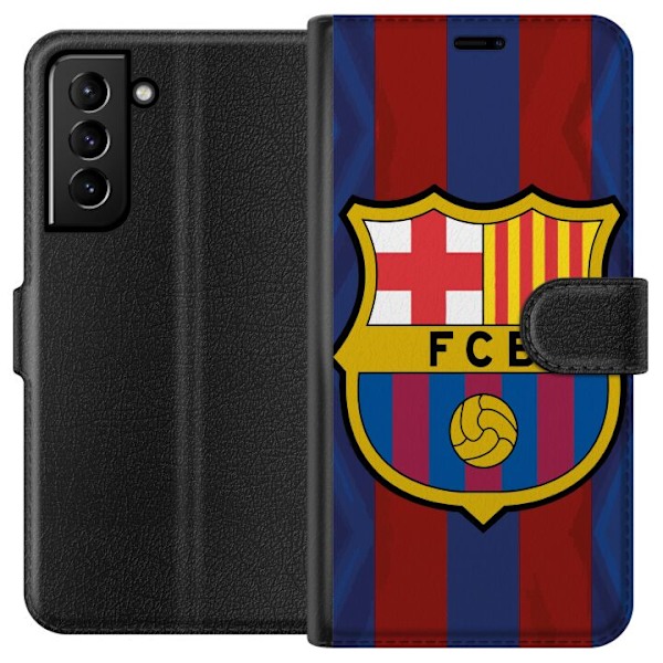 Samsung Galaxy S21+ 5G Tegnebogsetui FCB Barcelona