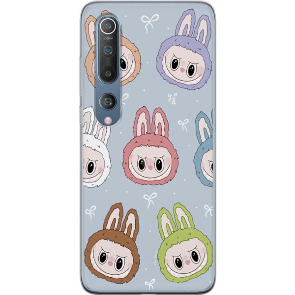 Xiaomi Mi 10 5G Läpinäkyvä kuori Tähtikuvioitu hirviöasenne