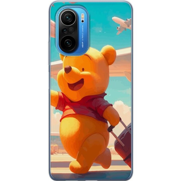 Xiaomi Poco F3 Gennemsigtig cover Nalle Puh Rejser