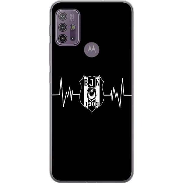 Motorola Moto G10 Läpinäkyvä kuori Beşiktaş J.K.