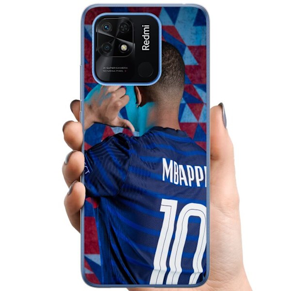 Xiaomi Redmi 10C TPU Mobildeksel Kylian Mbappé