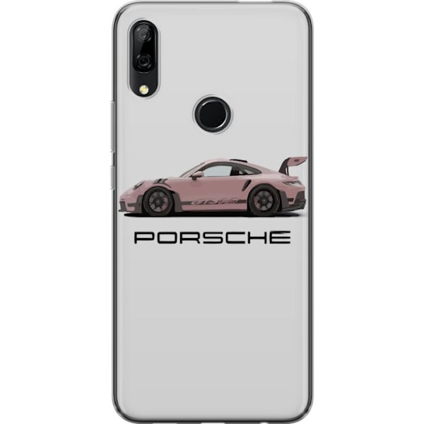 Huawei P Smart Z Genomskinligt Skal Porsche 911 Pink