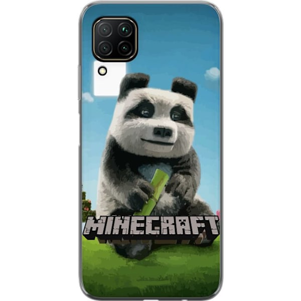 Huawei P40 lite Genomskinligt Skal A Minecraft Movie
