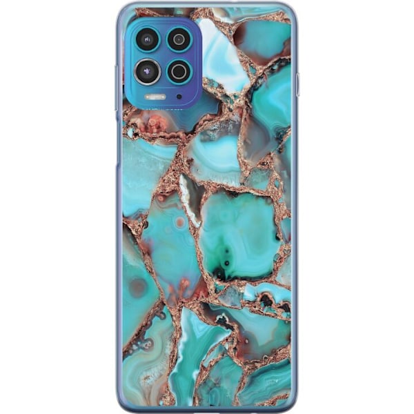 Motorola Moto G100 Läpinäkyvä kuori Santorini
