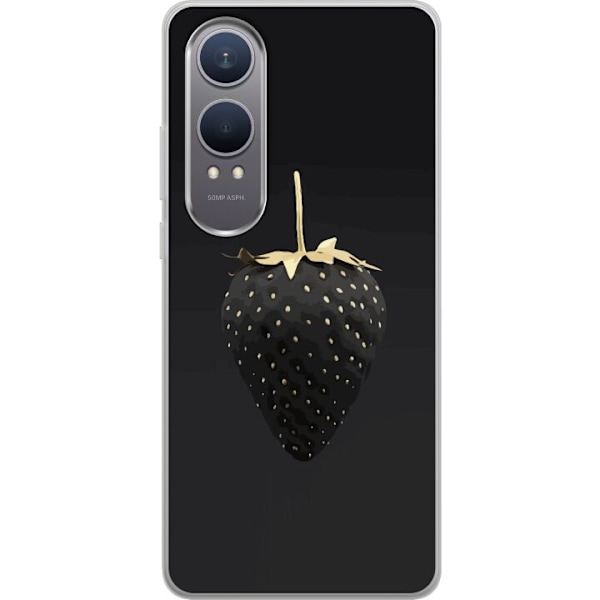 OnePlus Nord CE4 Lite Genomskinligt Skal Lyxig Jordgubbe