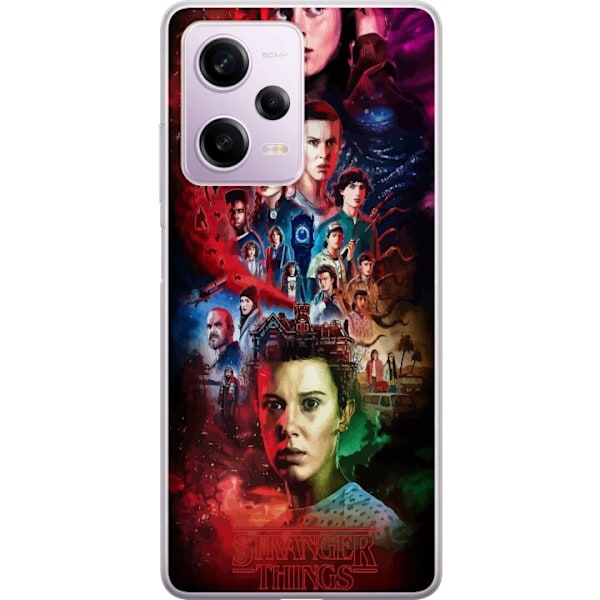 Xiaomi Redmi Note 12 Pro Läpinäkyvä kuori Stranger Things