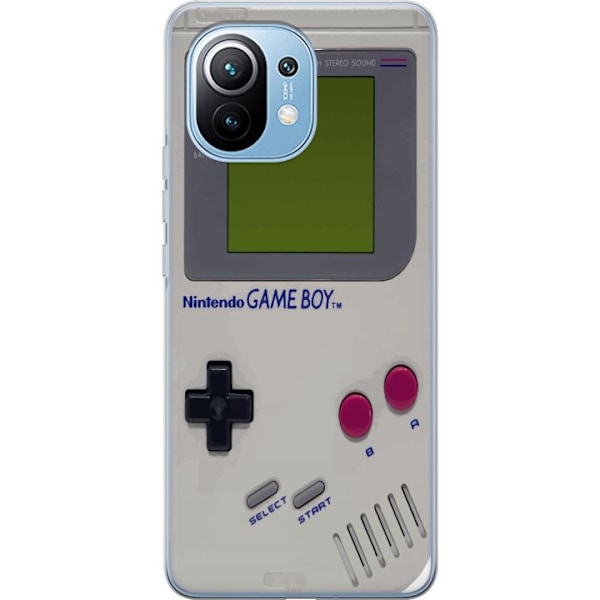 Xiaomi Mi 11 Gennemsigtig cover Game Boy