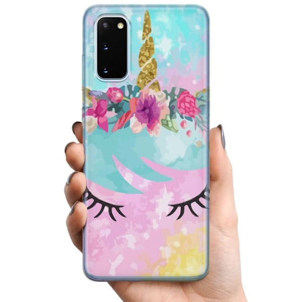 Samsung Galaxy S20 TPU Mobildeksel Enhörning