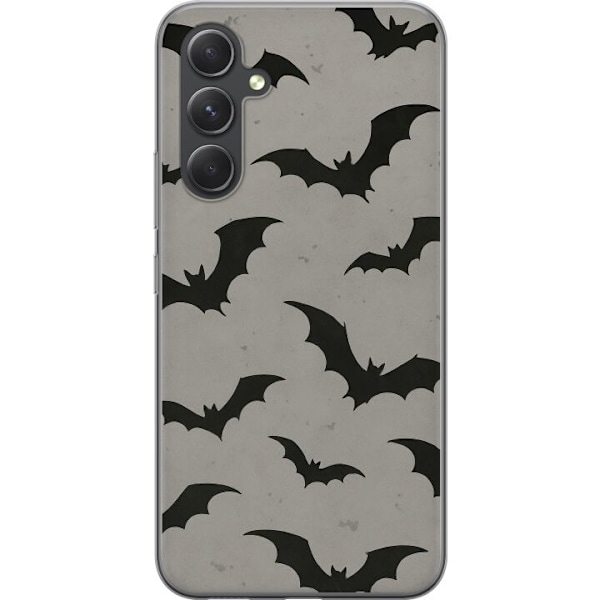 Samsung Galaxy S24+ Läpinäkyvä kuori Flutterprint