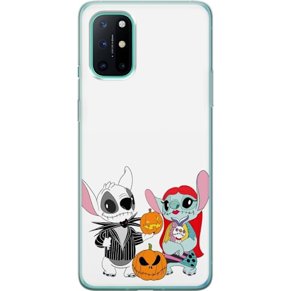 OnePlus 8T Gjennomsiktig deksel Stitch familien addams