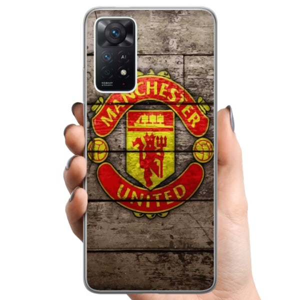 Xiaomi Redmi Note 11 Pro TPU Mobildeksel Manchester United FC