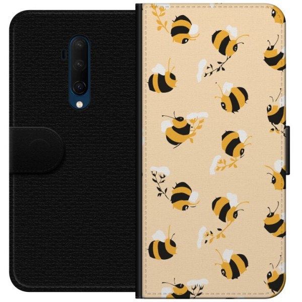 OnePlus 7T Pro Lommeboketui Binkle Bee Mønster