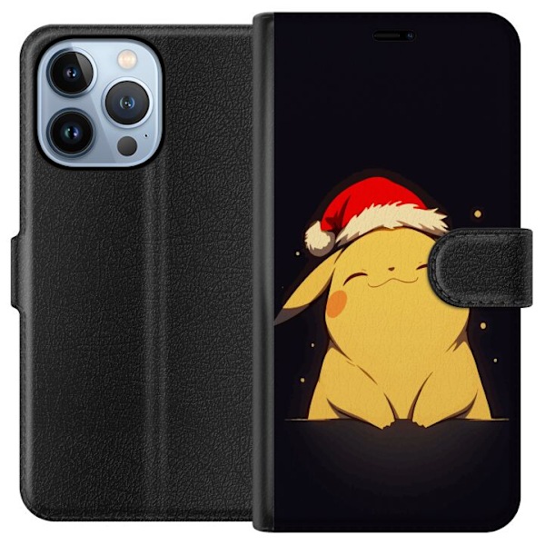 Apple iPhone 13 Pro Plånboksfodral Pikachu