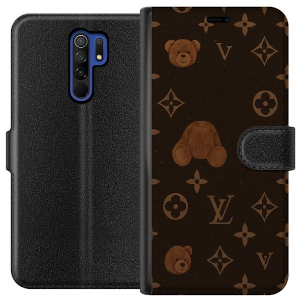 Xiaomi Redmi 9 Lompakkokotelo Plush Luxe