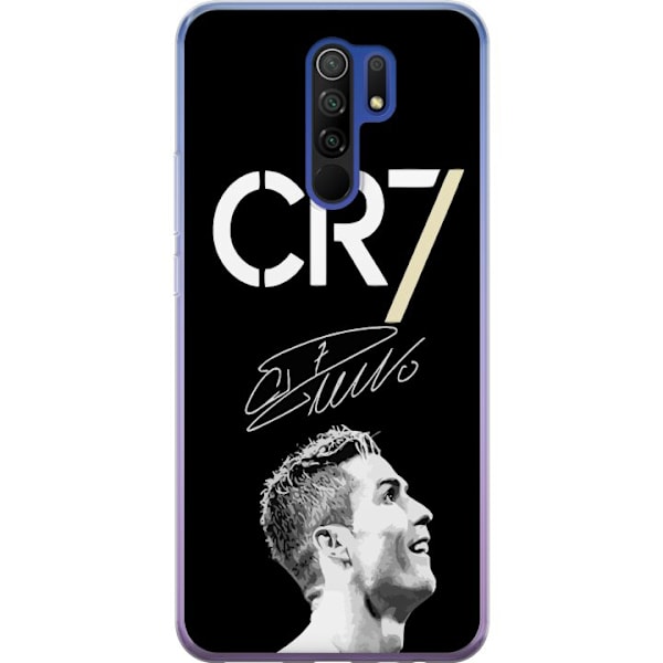 Xiaomi Redmi 9 Gennemsigtig cover CR7 Ronaldo