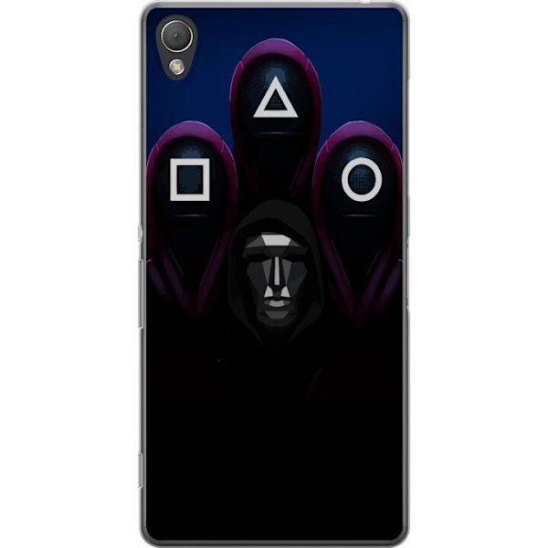 Sony Xperia Z3 Läpinäkyvä kuori Squid Game Kausi 3 Uudet Ikoni Suosittu Sarja TV Motiivi Aasialainen Draama Trendikäs Graafinen Suunnittelu