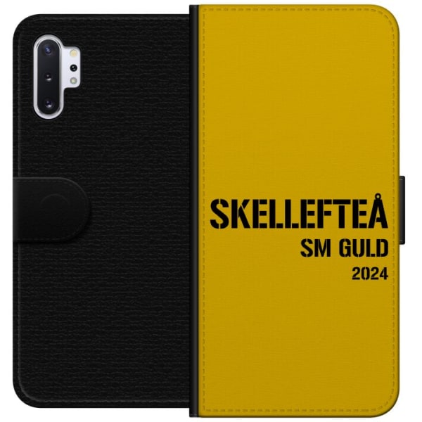 Samsung Galaxy Note10+ Plånboksfodral Skellefteå SM GULD