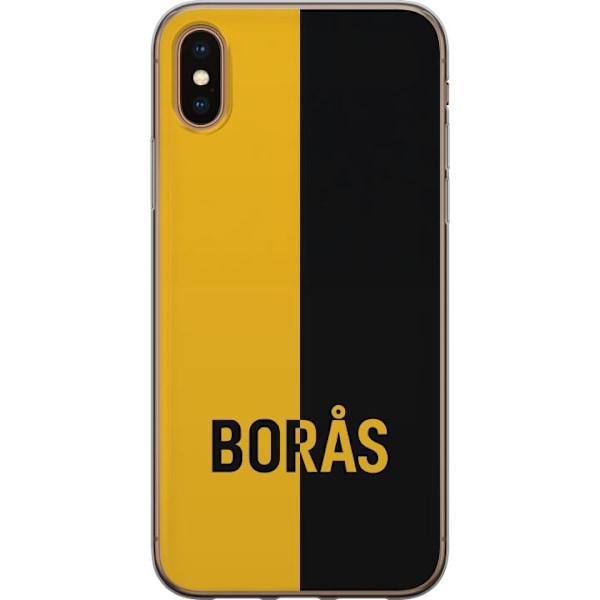 Apple iPhone XS Max Läpinäkyvä kuori Borås - jalkapallo