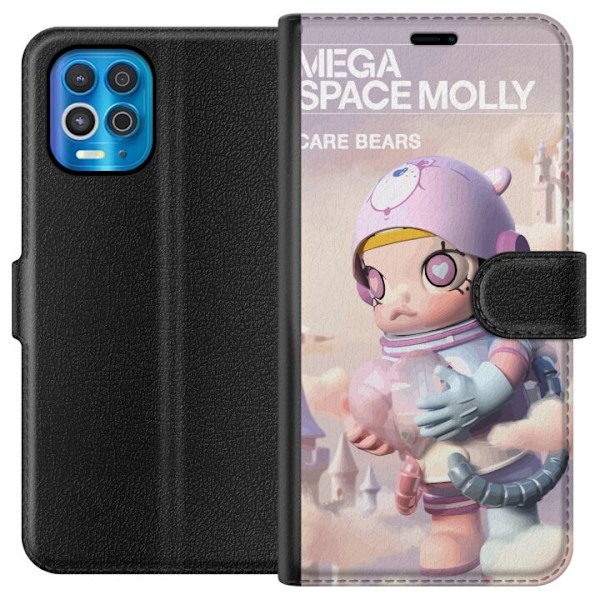 Motorola Edge S Lommeboketui Mega Space Molly Care Bears Serie