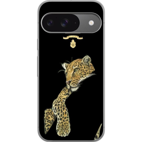 Google Pixel 9 Gennemsigtig cover Prada Leopard