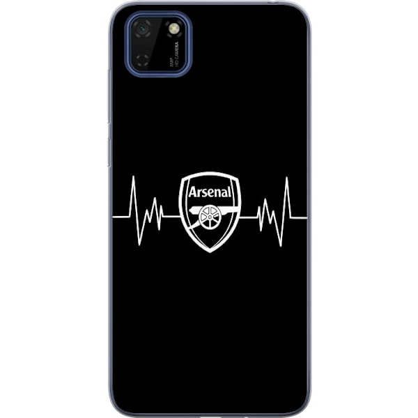 Huawei Y5p Gennemsigtig cover Arsenal