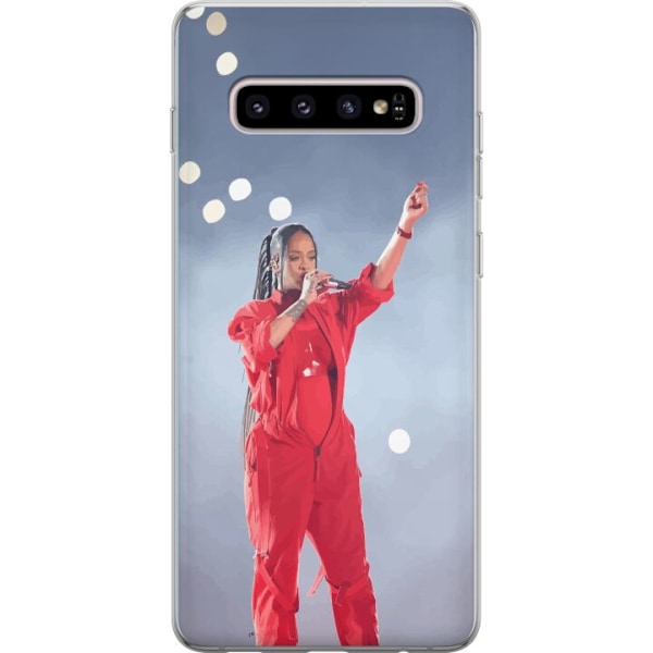 Samsung Galaxy S10+ Läpinäkyvä kuori Rihanna – Trendsetting Looks & Style