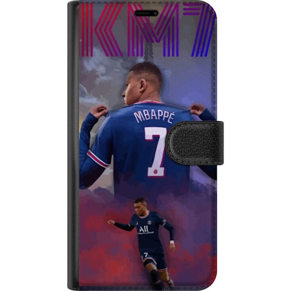 Motorola Moto E14 Lompakkokotelo Kylian Mbappé