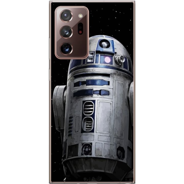 Samsung Galaxy Note20 Ultra Genomskinligt Skal R2D2 Star Wars