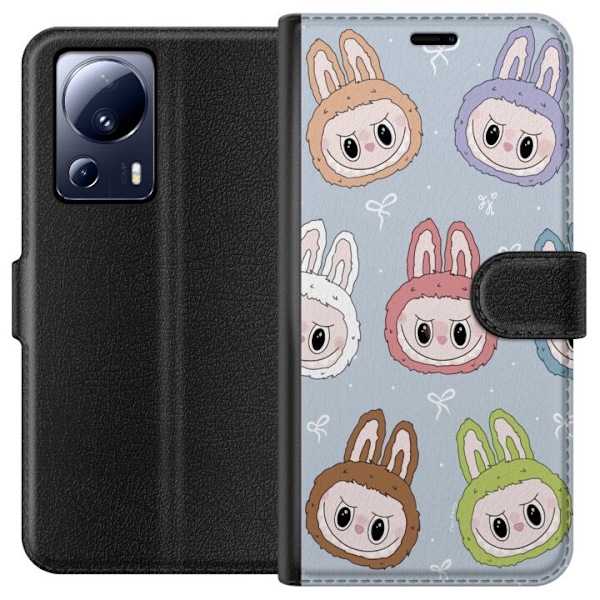 Xiaomi 13 Lite Plånboksfodral Labubu Star Pattern – Stjärn