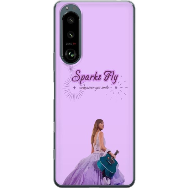 Sony Xperia 5 III Gennemsigtig cover Taylor Swift - Sparks Fly