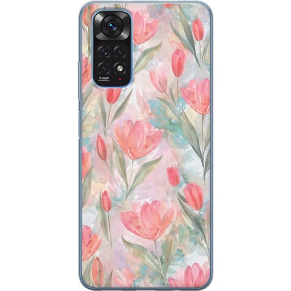 Kompatibelt Mobilskal till Xiaomi Redmi Note 11S Tulips in Bloom