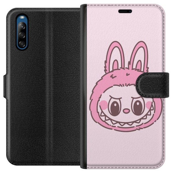 Sony Xperia L4 Tegnebogsetui Labubu Dyrekreds Bunny Udgave