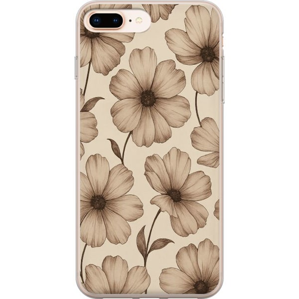 Apple iPhone 8 Plus Gennemsigtig cover Pastel Rush