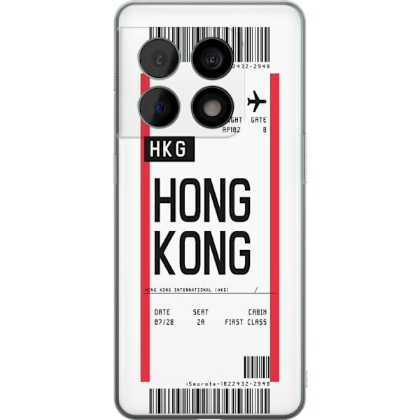 OnePlus 10 Pro Gennemsigtig cover Hongkong