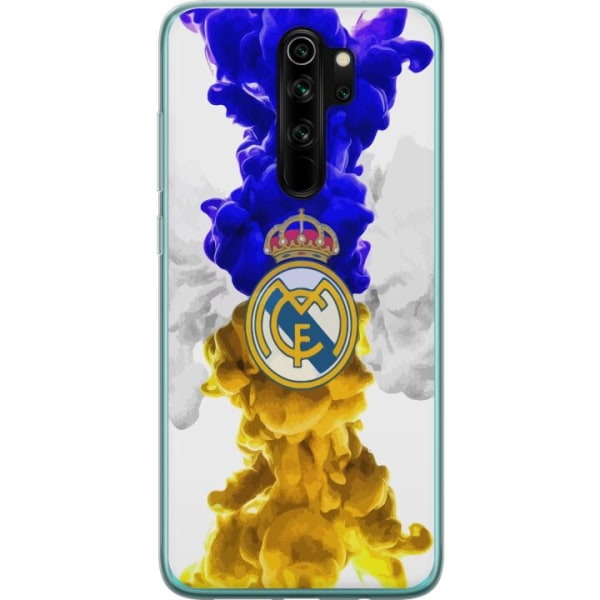 Xiaomi Redmi Note 8 Pro  Gennemsigtig cover Real Madrid Farver