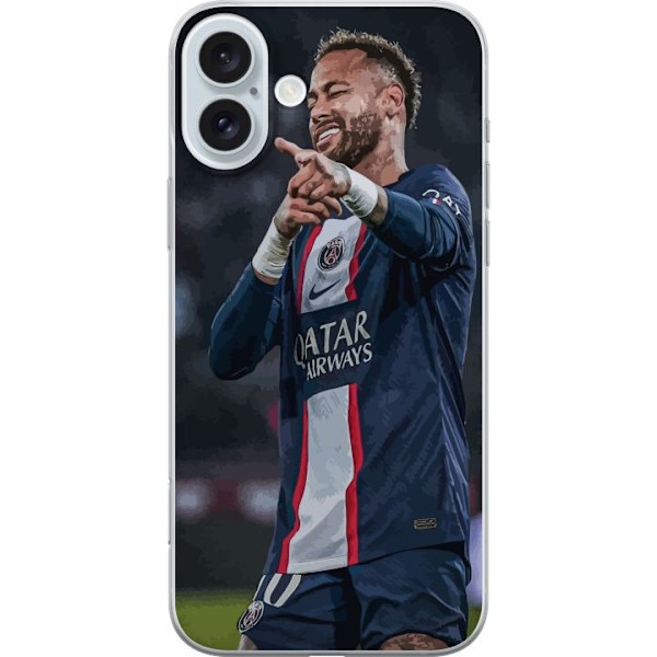 Apple iPhone 16 Plus Gjennomsiktig deksel Neymar