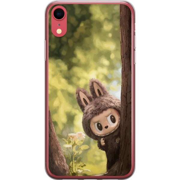 Apple iPhone XR Gjennomsiktig deksel Labubu Graffiti Vibes –