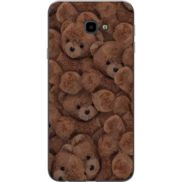 Samsung Galaxy J4+ Gennemsigtig cover Teddy