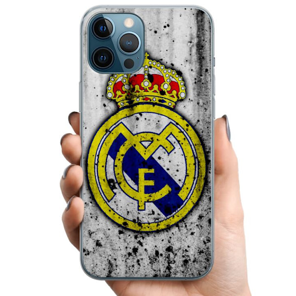 Apple iPhone 12 Pro Max TPU Matkapuhelimen kuori Real Madrid CF