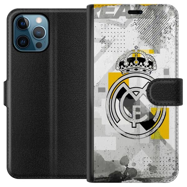 Kompatibelt Plånboksfodral till Apple iPhone 12 Pro Max Real Madrid