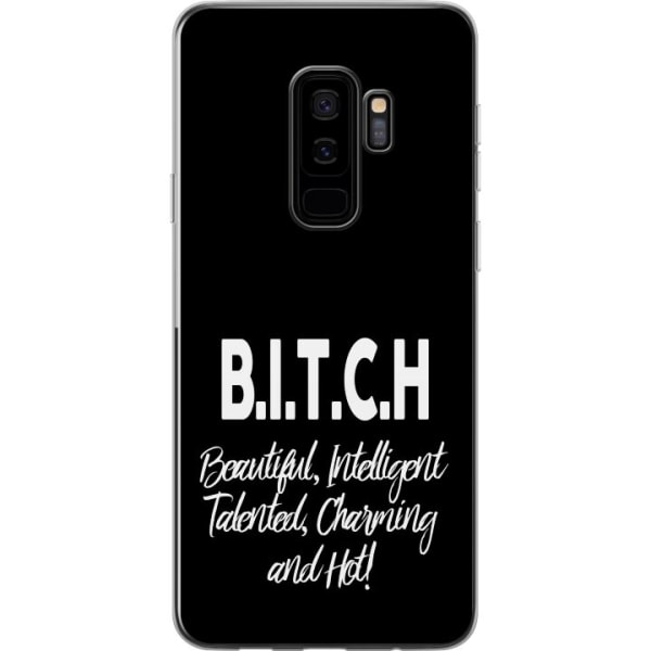 Samsung Galaxy S9+ Cover / Mobilcover - Tekst