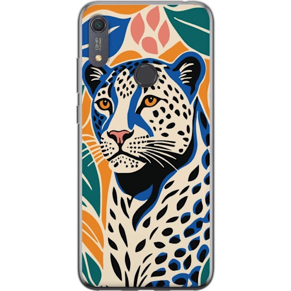 Huawei Y6s (2019) Genomskinligt Skal Majestic Leopard