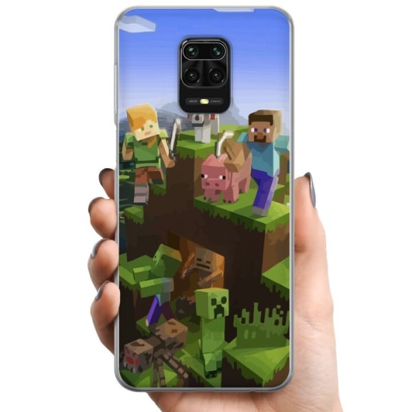 Xiaomi Redmi Note 9 Pro TPU Mobilcover MineCraft