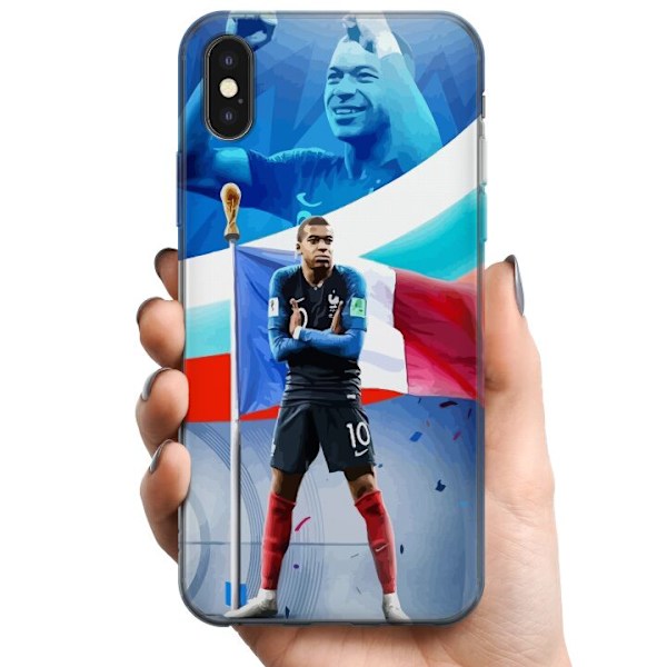 Apple iPhone X TPU Mobilskal Kylian Mbappé
