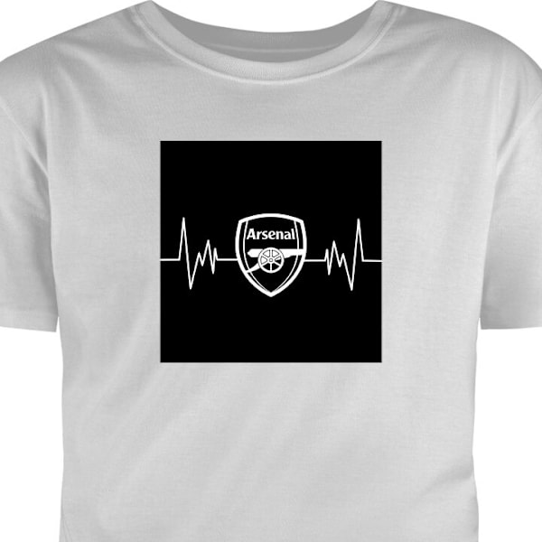 T-shirt til Voksen | Klassisk Voksen T-shirt Arsenal grå S