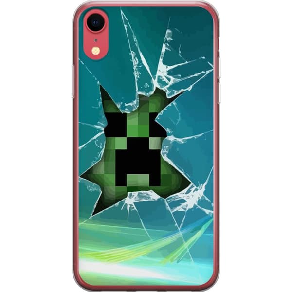 Kompatibelt Mobilskal till Apple iPhone XR MineCraft