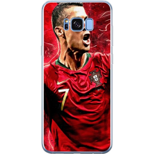 Samsung Galaxy S8+ Läpinäkyvä kuori Ronaldo
