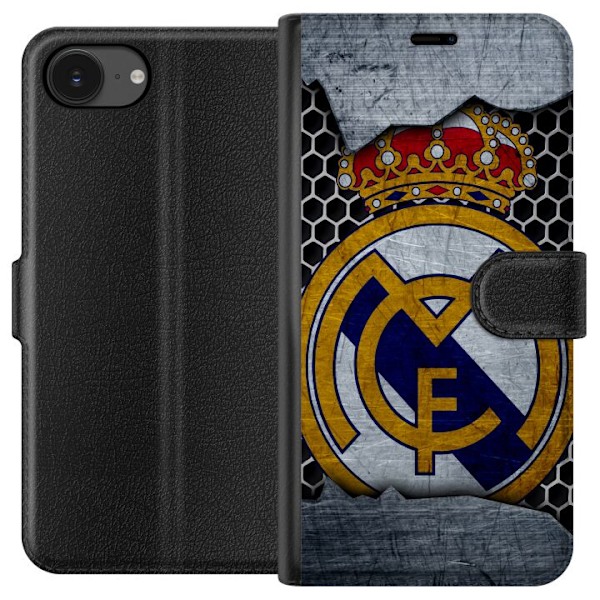 Apple iPhone 16e Lommeboketui Real Madrid