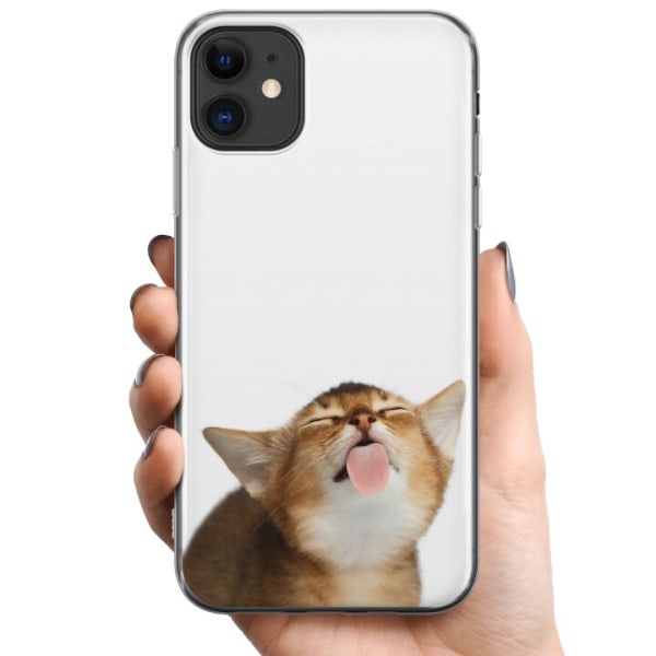 Apple iPhone 11 TPU Matkapuhelimen kuori Kissa pitää sinut p