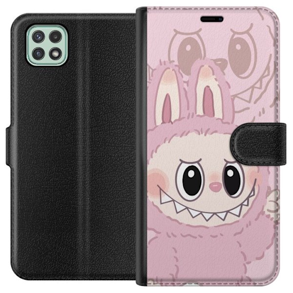 Samsung Galaxy A22 5G Lommeboketui Labubu Floral Freak